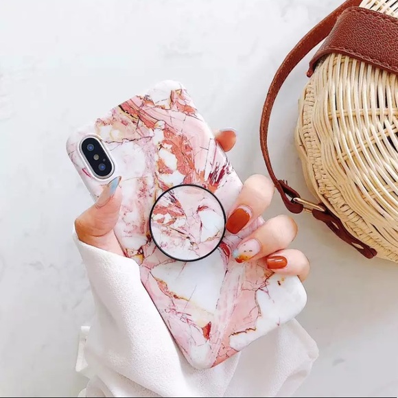 iPhone 6/6s/7/8/7+/8+/X MARBLE CASE - Picture 1 of 1